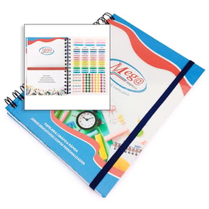 Caderno Personalizado A5 Capa Dura A5 21X14,8CM Pautado 100 folhas 75g