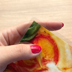 Cardápio A4 Plastificado 21cmx29,7cm - Folha Única