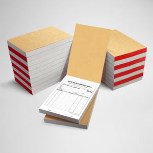 Bloco Talão de Pedido Orçamento