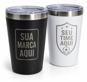 Copo Térmico Personalizado 360ml Com Tampa