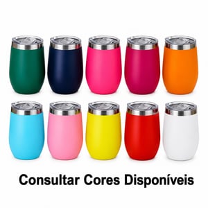 Copo Térmico Personalizado Cuia 360ml Com Tampa