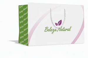 Kit Sacola Personalizadas 15x23x9cm + Adesivos Lacre Personalizado Com Sua Logo