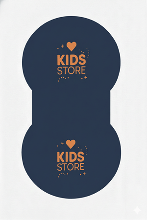 Kit Sacola Personalizadas 21x23x10cm + Adesivos Lacre Personalizado Com Sua Logo