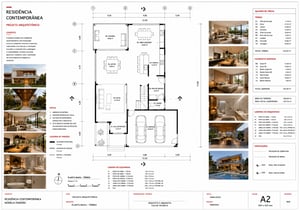 Plotagem Plantas Projetos A2 594x420mm 90g