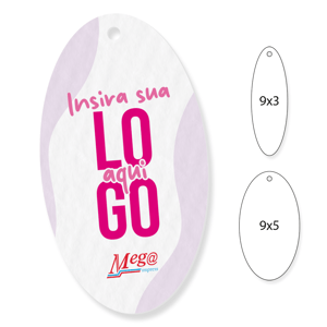 Tag Retangular e Oval