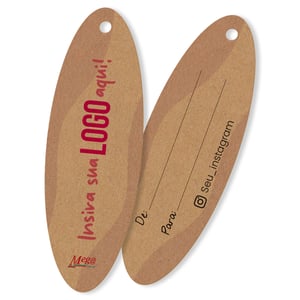 Tag Retangular e Oval