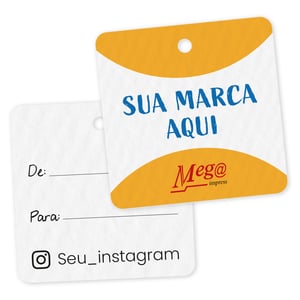 Tag Quadrado e Redonodo