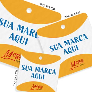 Tag Quadrado e Redonodo
