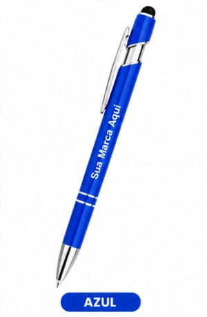 Caneta de MetalTouch Personalizada Gravação a Laser Sua Marca