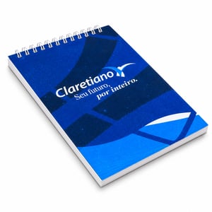 Caderneta Personalizada Capa Flexivel A6