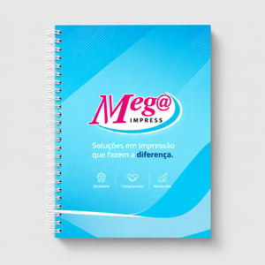 Caderno Personalizado Capa Flex A5