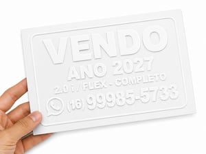 Adesivo Vende-se Recortado para Carros e Outras Aplicações