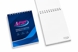 Caderneta Personalizada Capa Flexivel A6