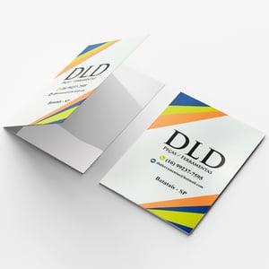 Pasta Personalizada Com Bolsa Papel 240g