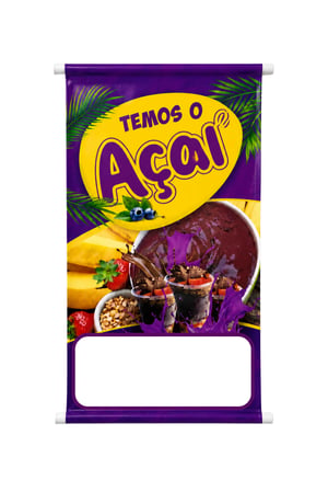 Banner Conveniência 70x40cm Lona 280g