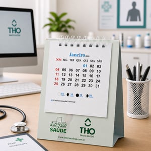 Calendario de Mesa Base Rigida 15x11,5cm