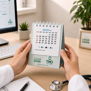 Calendario de Mesa Base Rigida 15x11,5cm