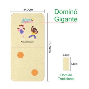 Dominó Gigante  28pcs Mdf