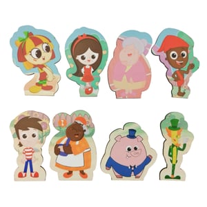 Brinquedo Educativo Tabuleiro Encaixe Sítio Do Picapau Amarelo Mdf