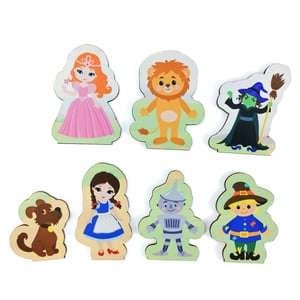 Brinquedo Educativo Tabuleiro Encaixe Mágico De Oz Mdf