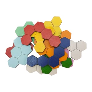 Brinquedo Educativo Quebra Cabeça Colmeia 18x20 Mdf