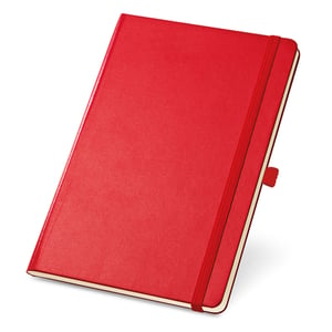 Caderno A5 de capa dura com Bolso interior páginas lisas