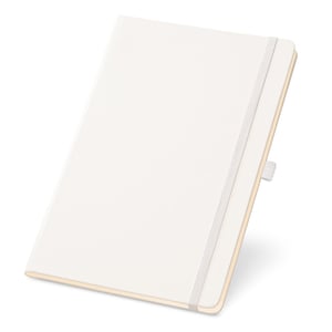 Caderno A5 de capa dura com Bolso interior páginas lisas