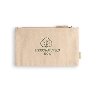Bolsa multiusos em 70% algodão reciclado e 30% poliéster reciclado (140 g/m²)