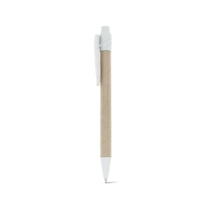 Caneta esferográfica em papel kraft reciclado