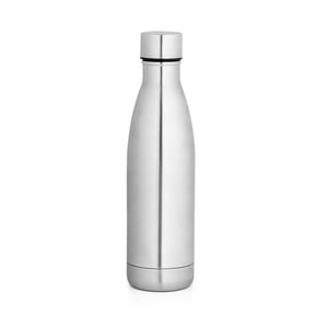 Garrafa térmica em aço inox de parede dupla 500 mL