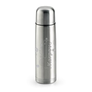 Garrafa térmica em aço inox de parede dupla (500 mL)