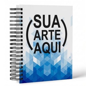 Agenda Personalizada Diária Capa Dura Laminada Com Bolsa Interna 75g - AGP Capa dura com impressão digital Miolo Impressão em preto Papel 75g 15,5x21cm Capa colorida - Miolo Impressão em preto Capa com  laminação Fosca ou Brilho ENCADERNAÇÃO: Wire-o preto ou branco 