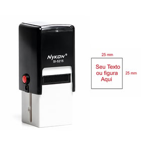Carimbo Personalizado Automático Nykon 5215  25x25mm    