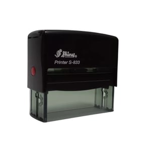 Carimbo Personalizado Automático Shiny S833  25x82mm    