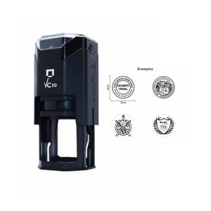 Carimbo Personalizado Automático Nykon VC30  30x30mm    