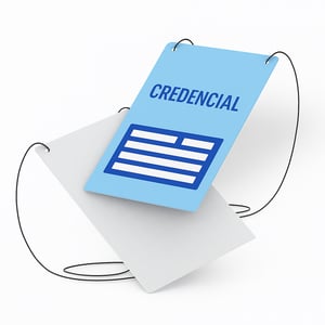 Credencial Para Eventos Papel Cartão Triplex 10x14cm impressão Digital Frente  10x14cm    