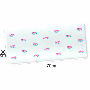 Papel de Seda Personalizado 30x70cm Com sua Logo / Marca Impressão Colorida  30cm x 70cm    