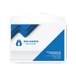 Envelope Carta Personalizado 11,4x16,2cm 63g  11,4cm x 16,2cm    