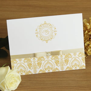 Convite Casamento Clássico Simples e Criativo