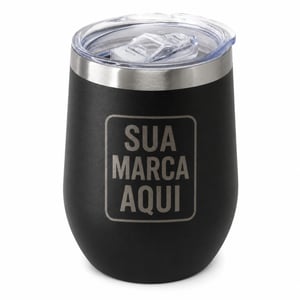 Copo Térmico Personalizado Cuia 360ml Com Tampa      
