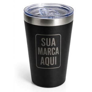 Copo Térmico Personalizado 360ml Com Tampa      