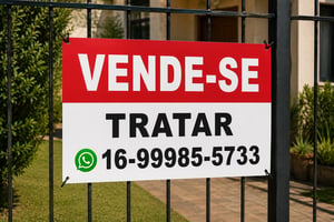 Placa Polionda 2mm VENDE-SE Polionda 40x30/50x40/60x40 Adesivada  Com Ilhos / Sem Ilhos 