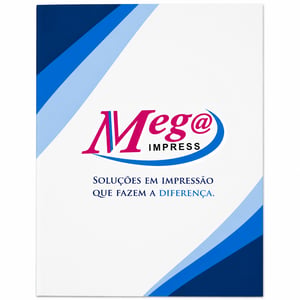Pasta Personalizada Com Vinco Papel 240g