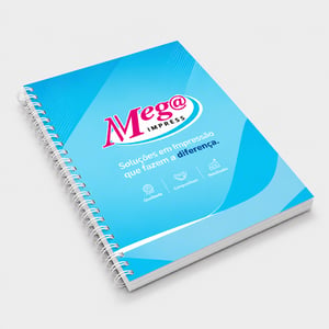 Caderno Personalizado Capa Flexivel A5