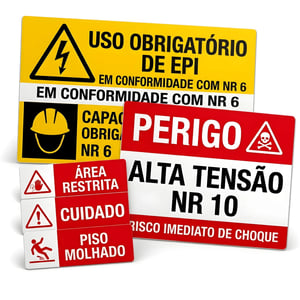 Placa Personalizada  PS Por Metro Placa PS Personalizado Adesivada   
