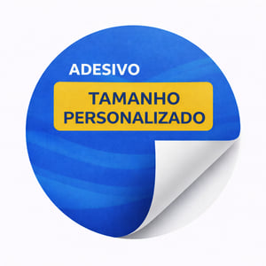 Adesivo Personalizado Vinil Por Metro - ADV Adesivo Vinil Personalizado 4x0 Color  Corte Personalizado Minimo R$ 25,00