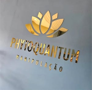 LETRA CAIXA - ACRILICO ESPELHADO DOURADO 2MM