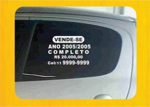 ADESIVO VENDE-SE