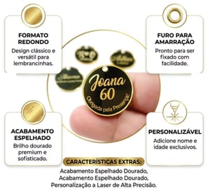 TAG ACRILICO