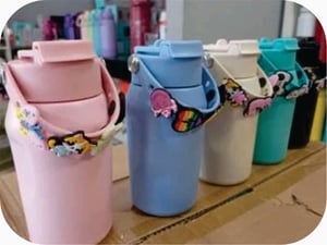 GARRAFA TÉRMICA INFANTIL 350 ML  - GRAVADO      